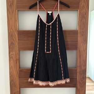 Joie  Black Tank Dress Size large